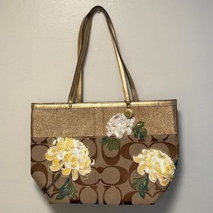 Floral Coach Purse